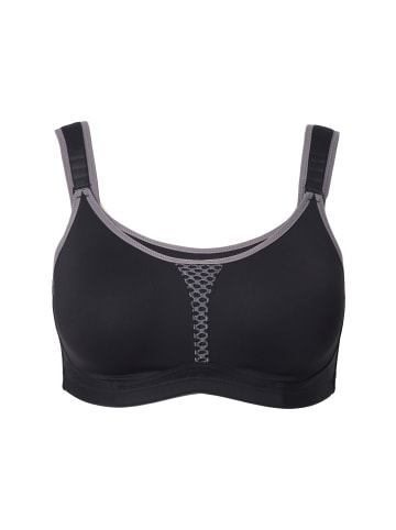 Ulla Popken Sport BH in betongrau