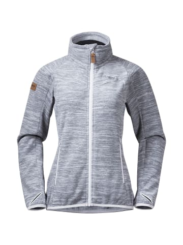 Bergans W HAREID FLEECE JACKET NOHOOD in Silber