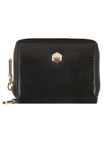 Jekyll & Hide Verona Kreditkartenetui RFID Schutz Leder 11 cm in black