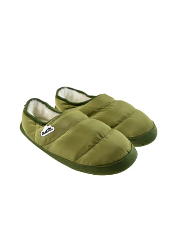 nuvola Hausschuhe "Classic Chill" in Militärgrün
