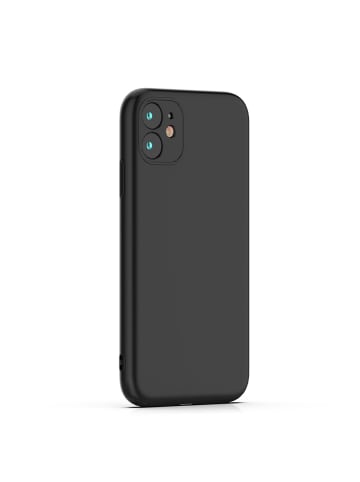 COFI 1453 TFO Silicon Kompatibel mit  iPhone 18 Pro Max / 17 Pro Max Schwarz in Schwarz