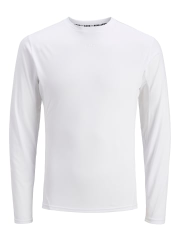 Jack & Jones Langarm-T-Shirt in Bright White
