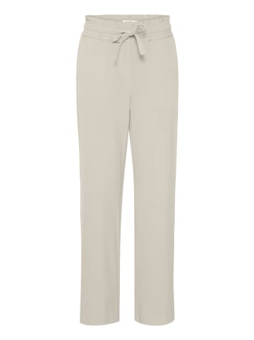 b. young BYDANTA CASUAL PANT Y - HEAVY WOVEN Regular fit in Cement