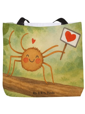 Mr. & Mrs. Panda Shopping Bag Spinne Agathe Motivation Design oh... in Weiß