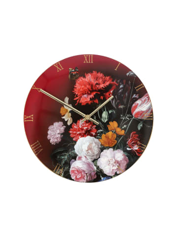 Goebel Wanduhr " Jan Davidsz de Heem Blumen in Vase " in Bunt