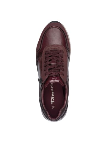 Tamaris Sneaker in BURGUNDY COMB