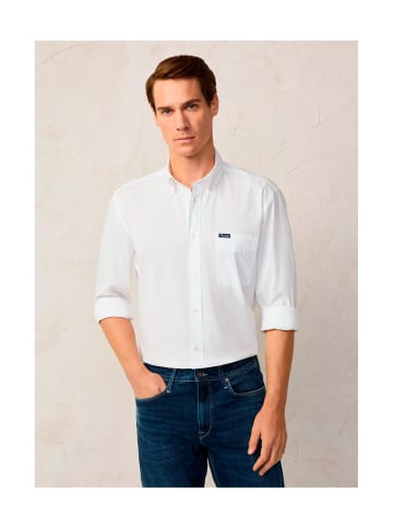 Faconnable Shirt in Marineblau/Rot-5DC