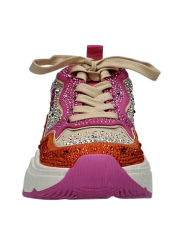 La Strada Sportliche Schnürschuhe in Orange