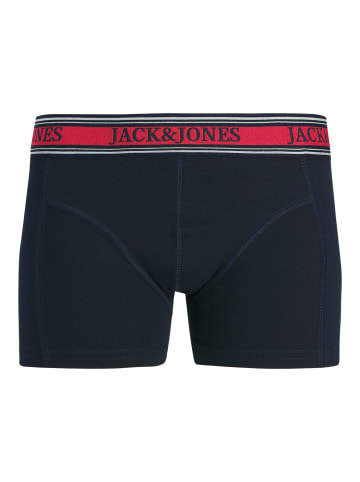 JACK & JONES Junior Boxershorts 5er-Pack Bio-Baumwolle Jacfaze in Dunkelblau
