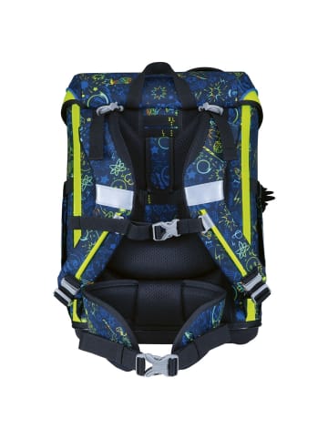 DerDieDas ErgoFlex Easy - Schulranzen Set 5tlg. 950 g (Purple Unicorn) in Neon Crazy