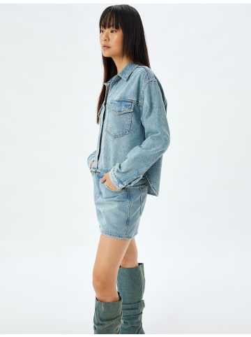 KOTON JACKSACKEN in Hellindigo