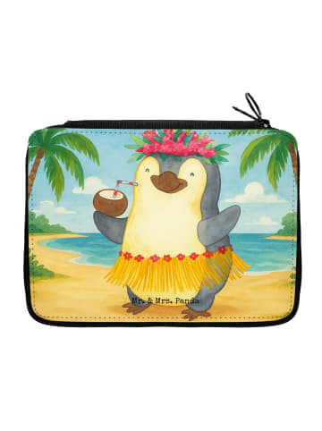 Mr. & Mrs. Panda Federtasche Pinguin Kokosnuss Design ohne Spruch in Weiß