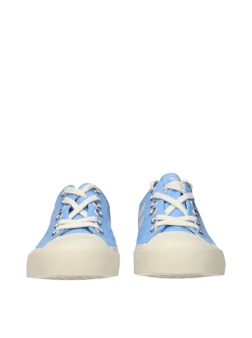 Veja Hellblau Stoff Low Top Sneaker