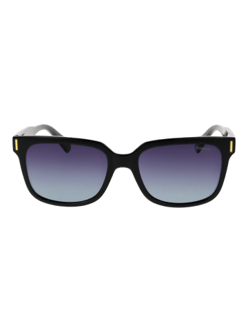 Polaroid Unisex Sonnenbrillen Rechtwinklig Schwarz