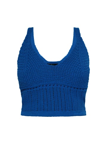 faina Damen Strick Tank Top in Königsblau