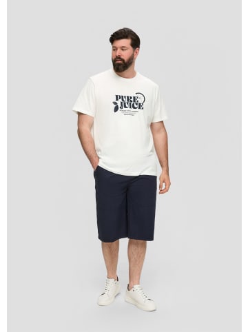 s.Oliver T-Shirt kurzarm in Weiß