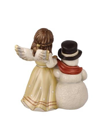 Goebel Engel " Kuschelige Winternacht " in Champagner