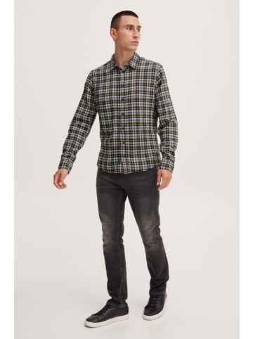 BLEND Langarmhemd BHHemd in Olive