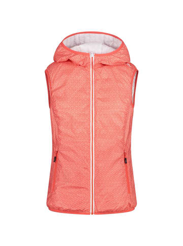 cmp Isolationsweste Reverse Vest Fix Hood in Weiß