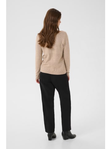 Cream Strickjacke CRDela Regular fit in Cobblestone Melange