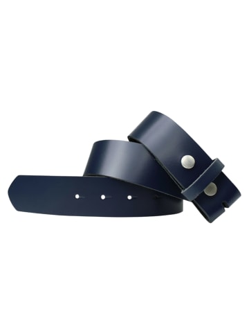FRONHOFER Ledergürtel Wechselgürtel in Marine
