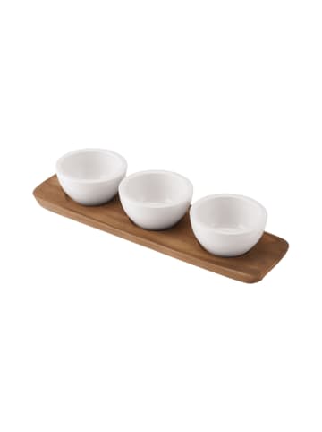 Villeroy & Boch Dipschälchen-Set Artesano Original in Weiß in weiß