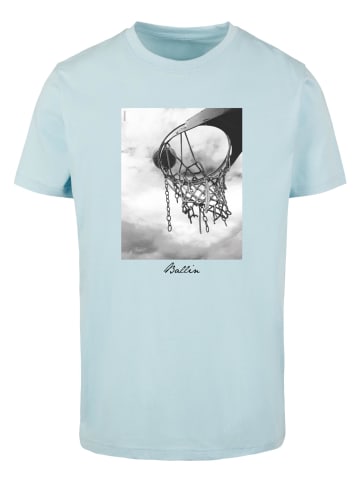 Mister Tee T-Shirts in ocean blue