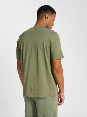 Hummel T-Shirt Hmlpulse Herren in DEEP LICHEN GREEN