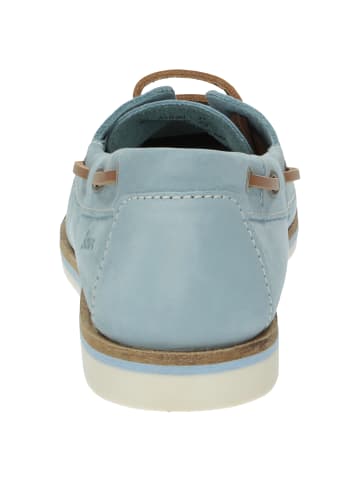Sioux Schnürschuh Nakimba-700 in hellblau