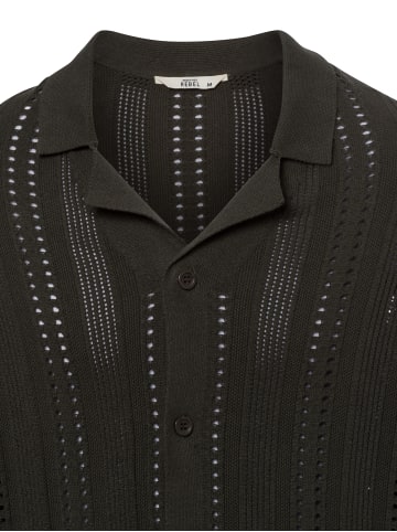 Redefined Rebel Strickshirt RRJon in khaki - 0001