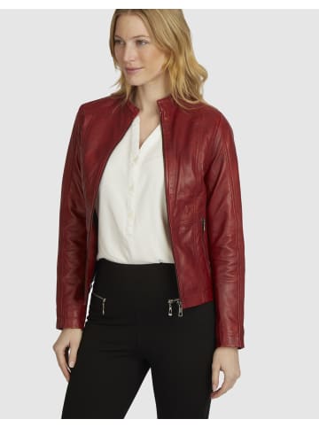 Bugatti Lederjacke BULady-114 in red
