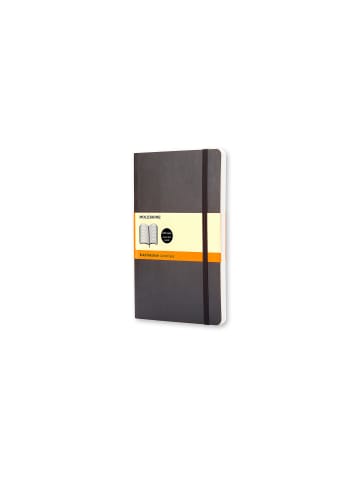 Moleskine Notizbuch mit weichem Einband, 70g-Papier, Liniert "Classic" in Schwarz