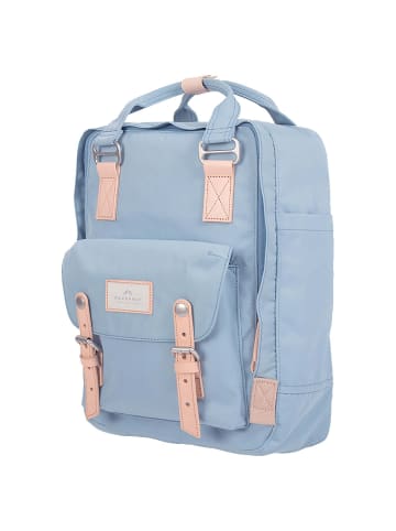 Doughnut Macaroon 16 - Rucksack 38 cm (mustard) in light blue