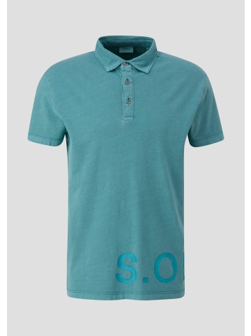 s.Oliver Polo-Shirt kurzarm in Petrol