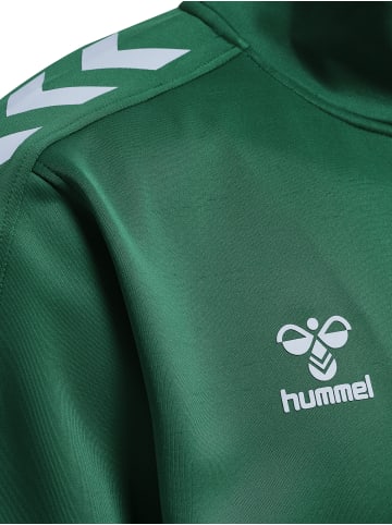 Hummel Hummel Zip Jacke Hmlcore Multisport Erwachsene Atmungsaktiv Schnelltrocknend in EVERGREEN