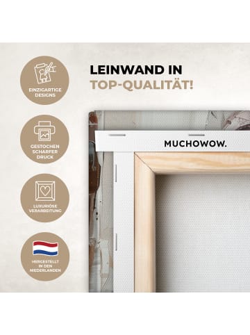 MuchoWow Leinwand bilder Träumendes Porträt