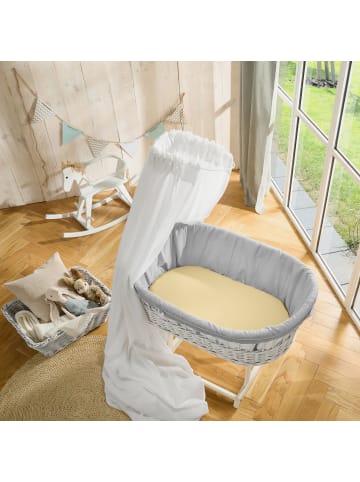 Erwin Müller Frottee Baby-Spannbettlaken Erding in hellgelb