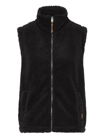Oxmo Fleeceweste OXBerina in Schwarz