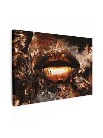 MuchoWow Leinwand bilder Orange