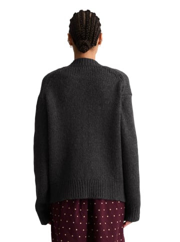 Marc O'Polo DENIM Cardigan relaxed in Dark Grey Melange