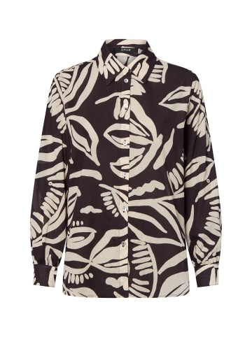 OPUS Bluse Fumine in schoko beige - 0001