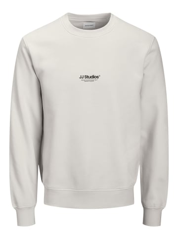 JACK & JONES Junior Sweatshirt Rundhals Locker geschnitten JJESOHO in moonbeam
