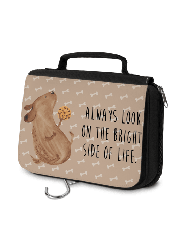 Mr. & Mrs. Panda Kosmetiktasche Hund Keks mit Spruch in Hundeglück