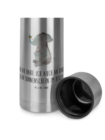 Mr. & Mrs. Panda Thermobecher Elefant Biene mit Spruch in Transparent
