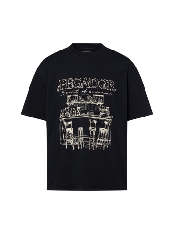 PEGADOR T-Shirt Barno in schwarz
