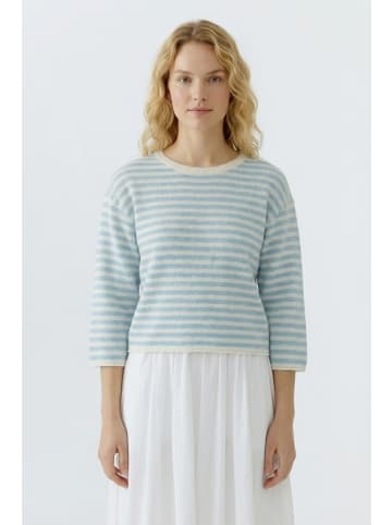 Oui Pullover in offwhite blue