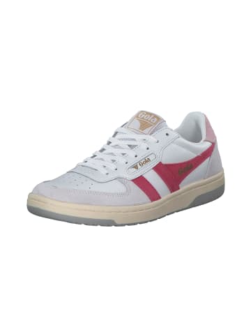 Gola Schnürschuhe in white/raspberry/chlk pink/grey