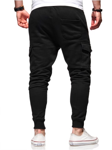 behype Jogginghose Combat in schwarz