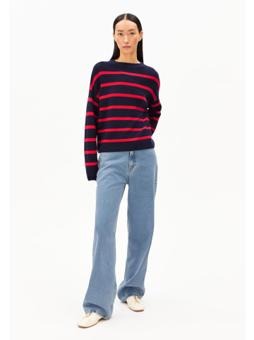 armedangels Pullover Merinaa in marine rot - 0001