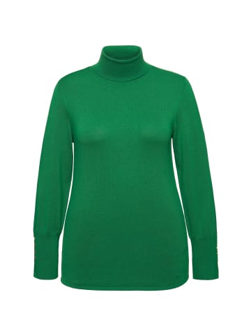 Ulla Popken Pullover in smaragdgrün